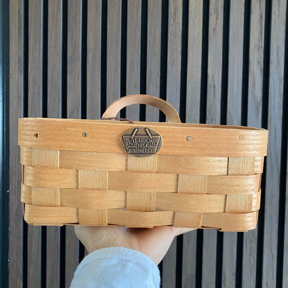 Authentic Rare Peterboro Basket
